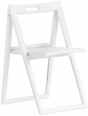 Стул пластиковый складной Enjoy белый 490х500х775 мм