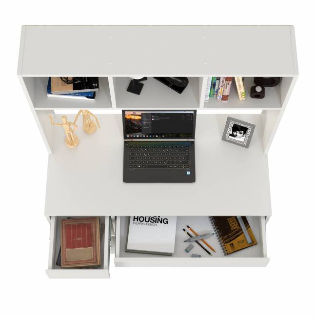 Стол компьютерный Комфорт 12.77F цвет белый шагрень Стол компьютерный Комфорт 12.77F цвет белый шагрень