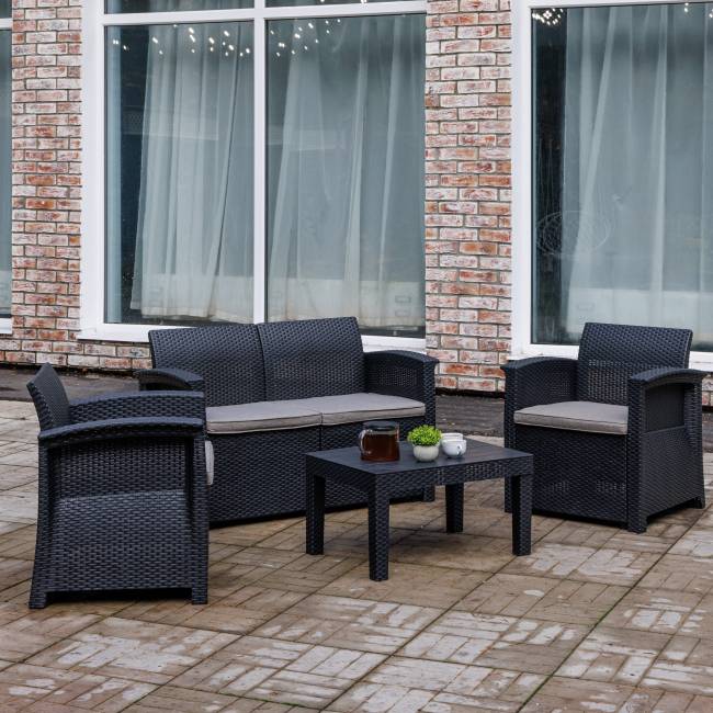 Комплект мебели LILY с двухместным диваном Комплект мебели LILY с двухместным диваном