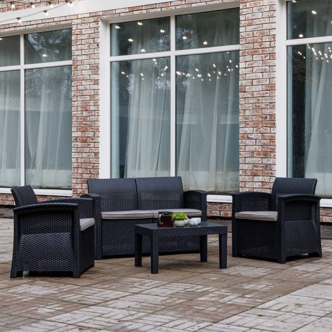 Комплект мебели LILY с двухместным диваном Комплект мебели LILY с двухместным диваном