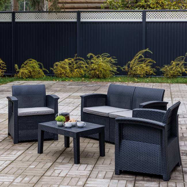 Комплект мебели LILY с двухместным диваном Комплект мебели LILY с двухместным диваном