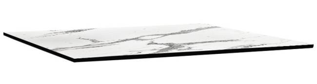 Столешница квадратная Solid Compact 490х490 белый мрамор 490х490х12 мм Столешница квадратная Solid Compact 490х490 белый мрамор 490х490х12 мм