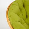 Кресло-качалка PAPASAN/ПАПАСАН w 23/01 B /с подушкой/ 115х78х104 см, Honey (мед), флок Олива, 23 Honey (мед)