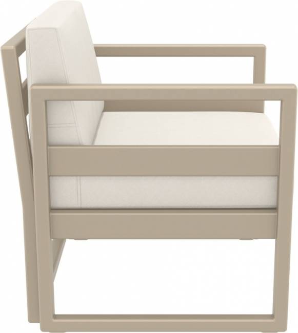 Комплект пластиковой мебели Mykonos XL бежевый, бежевый