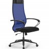 Кресло Sit 10 B1-111K - X2+UMF(X1) /Ub00/Wh00/K1bL(M09.B11.G19.W02), синий-черный