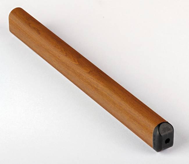 Зонт профессиональный 2.9х2.9 м Astro Timber имитация ироко, черный 2900х2900 мм