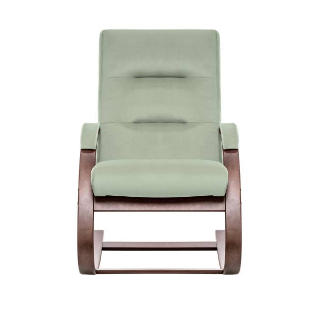 Кресло-качалка Leset Милано Орех текстура V14 бирюзовый