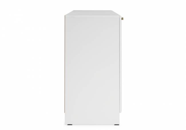 Комод Ливерпуль белый / ясень ваниль НМ-1012-100