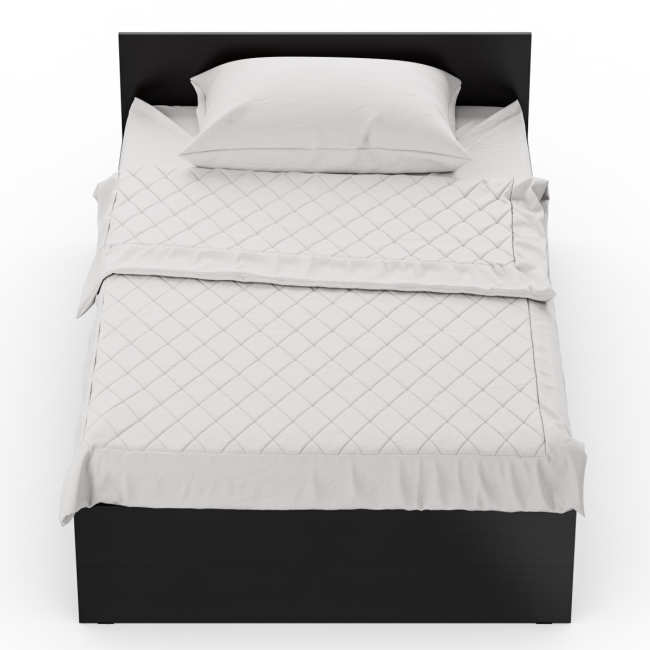 Кровать Стандарт 1200 цвет венге Кровать Стандарт 1200 цвет венге