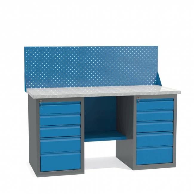 Верстак с двумя Драйверами ВД2-1.6 (ШхГхВ, мм) 1600x685x850