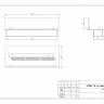 Топливный блок SteelHeat LINE GLASS 500