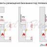 Топливный блок SteelHeat LINE GLASS 1000