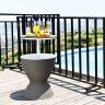 Стол пластиковый мини-бар Belle Cool Bar тортора Ø485х575/821 мм