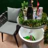 Стол пластиковый мини-бар Belle Cool Bar тортора Ø485х575/821 мм