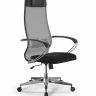 Кресло Sit 10 B1-111K - X2+UMF(X1) /Ub00/Wh00/K1cL(M09.B22.G18.W02), св.серый-черный