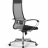 Кресло Sit 10 B1-111K - X2+UMF(X1) /Ub00/Wh00/K1cL(M09.B22.G18.W02), св.серый-черный