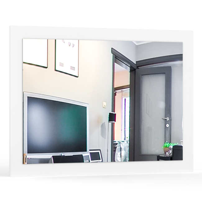 Стол косметический с зеркалом Камелия цвет белый Стол косметический с зеркалом Камелия цвет белый