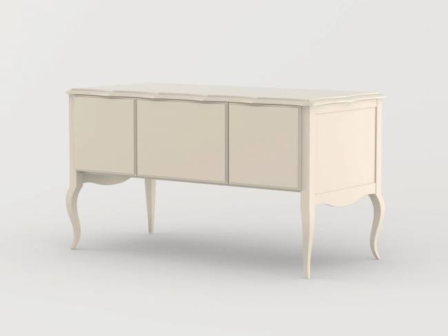 Стол письменный двухтумбовый Малонн Ави Белый