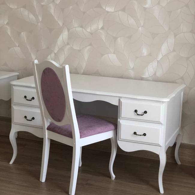 Стол письменный двухтумбовый Малонн Ави Белый