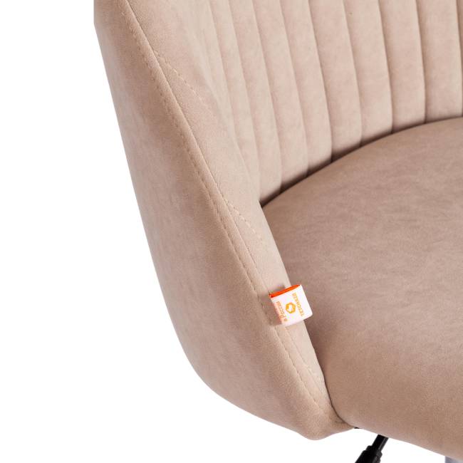 Кресло MELODY флок , бежевый, 7 бежевый флок
