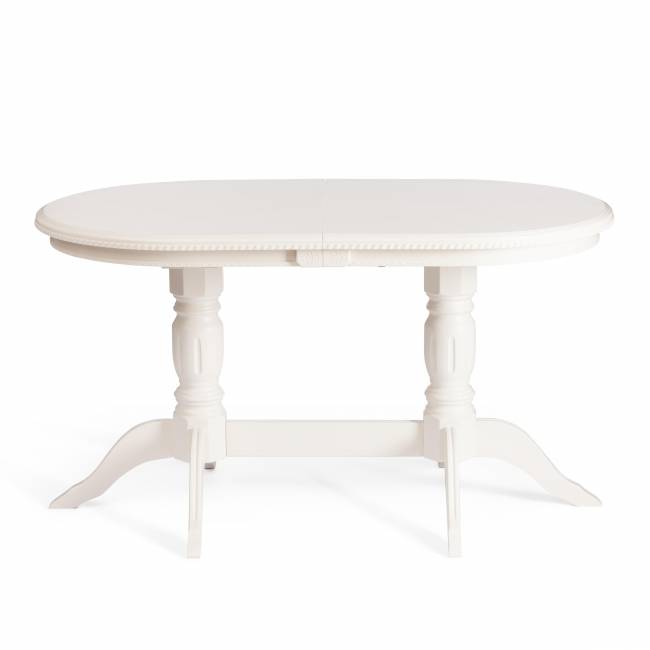 Стол COPPOLA бук, мдф, 140+40x80x77см, Ivory white Стол COPPOLA бук, мдф, 140+40x80x77см, Ivory white