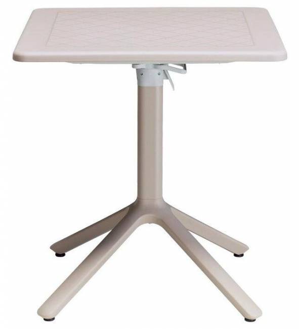 Стол пластиковый складной Eco Folding тортора 800х800х750 мм