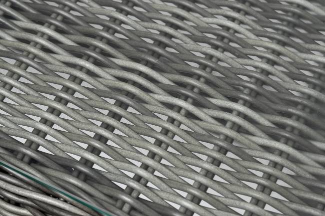 "Амароне" обеденная группа из искусственного ротанга на 6 персон, цвет графит "Амароне" обеденная группа из искусственного ротанга на 6 персон, цвет графит