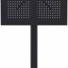Стол пластиковый барный складной Sky Folding Bar Table 60 черный 600х600х1080 мм
