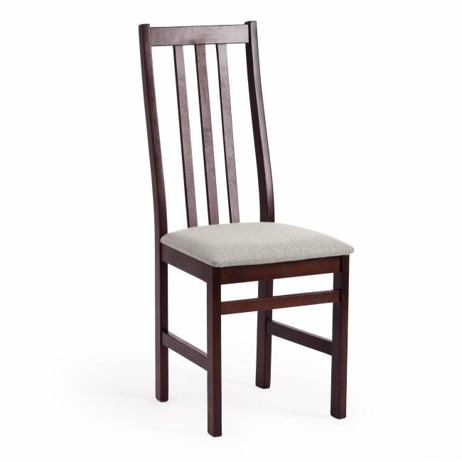 Стул SWEDEN Многослойная фанера, 41*40*99 см, Cappuchino, ткань бежевая(Ford William 17) разобра (Комплект из 2 шт.) Cappuchino, ткань бежевая(Ford William 17) разобра Многослойная фанера