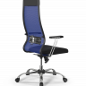 Кресло Sit 10 B1-111T - X2+UMF(X1) /Ub00/Wh00/T1bp-c(M09.B21.G20.W01), синий-черный