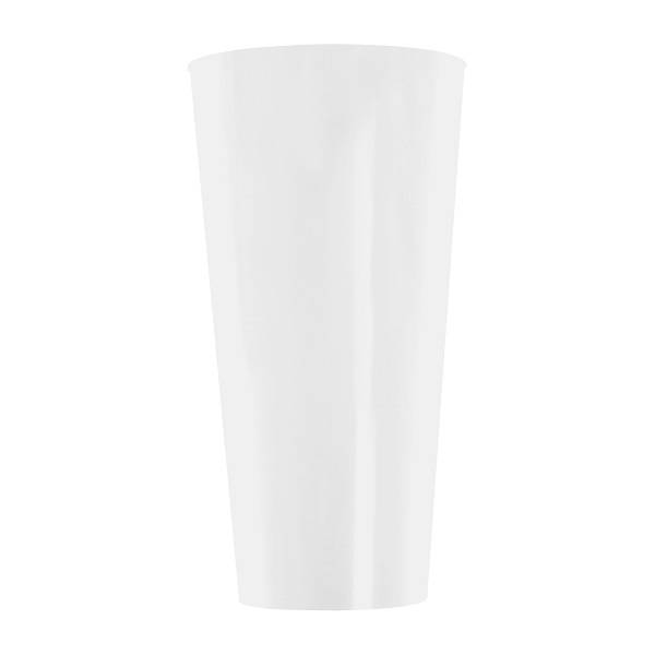Кашпо для цветов TUBUS SLIM SHINE DTUS300S-S449 белый 2 предмета 15 и 27 л