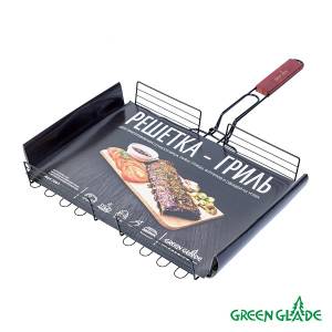 Двойная объемная решетка-гриль антипригарная 7001