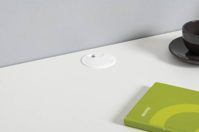 Столы компьютерные Торонто для двоих детей с полками и шкафом цвет белый шагрень/стальной серый Столы компьютерные Торонто для двоих детей с полками и шкафом цвет белый шагрень/стальной серый