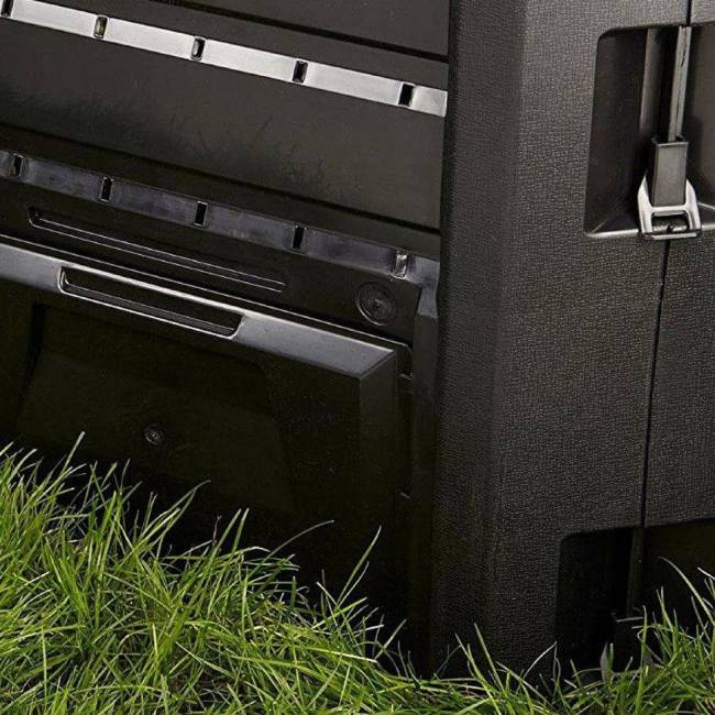 Компостер садовый 800 л MODULE IKSM800C-S411 черный