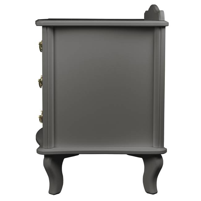 Тумбочка Джульетта 3 ящ. серый ясень Л