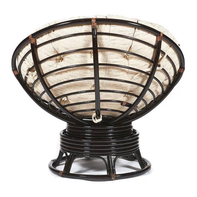 Кресло-качалка PAPASAN/ПАПАСАН w 23/01 B /с подушкой/ 115х78х104 см, Antique brown (античный черно-коричневый), ткань Старт Antique brown (античный черно-коричневый) Кресло-качалка PAPASAN/ПАПАСАН w 23/01 B /с подушкой/ 115х78х104 см, Antique brown (античный черно-коричневый), ткань Старт Antique brown (античный черно-коричневый)