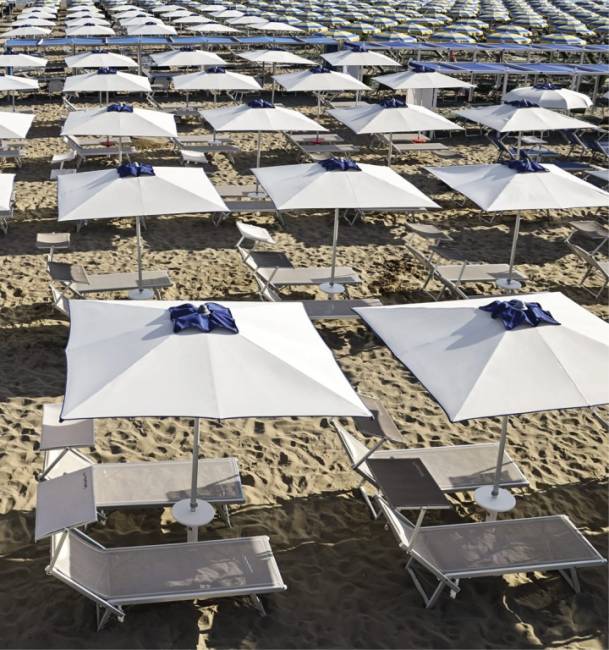 Зонт пляжный профессиональный 2.2х2.2 м Picasso 2200х2200 мм