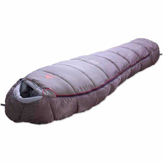 Мешок спальный ALEUT COMPACT, кокон, серый, левый