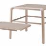 Столик пластиковый для шезлонга Vela Side Table тортора 490х440х410 мм