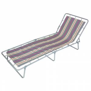 Кровать раскладная Стефания жесткая, разноцветный, полоска  Кровать раскладная Стефания жесткая, разноцветный, полоска