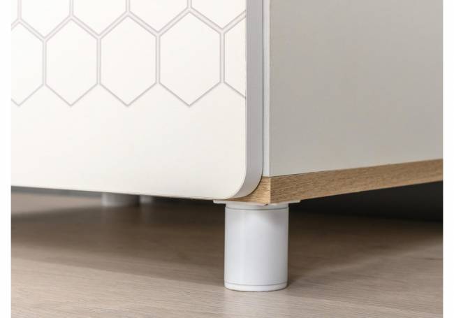 Эльга белый шагрень / дуб белый exclusive