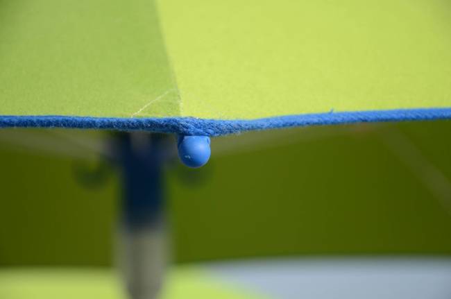 Зонт пляжный профессиональный с клапаном Cezanne тортора Ø2400 мм