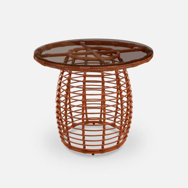 Стол Lotus D930 СТ обеденный (с упаковкой) Африканский закат, RAL 8023, CT.Бронза