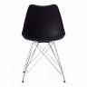 Стул TULIP IRON CHAIR (mod.EC-123) / 1 шт. в упаковке металл/пластик, 54,5*48*83,5см, черный черный металл/пластик