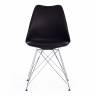 Стул TULIP IRON CHAIR (mod.EC-123) / 1 шт. в упаковке металл/пластик, 54,5*48*83,5см, черный черный металл/пластик