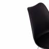 Стул TULIP IRON CHAIR (mod.EC-123) / 1 шт. в упаковке металл/пластик, 54,5*48*83,5см, черный черный металл/пластик