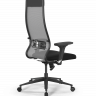Кресло Sit 10 B1-111D - X2+UMF(X1) /Ub00/Wh00/D02P(M09.B11.G19.W02), св.серый-черный