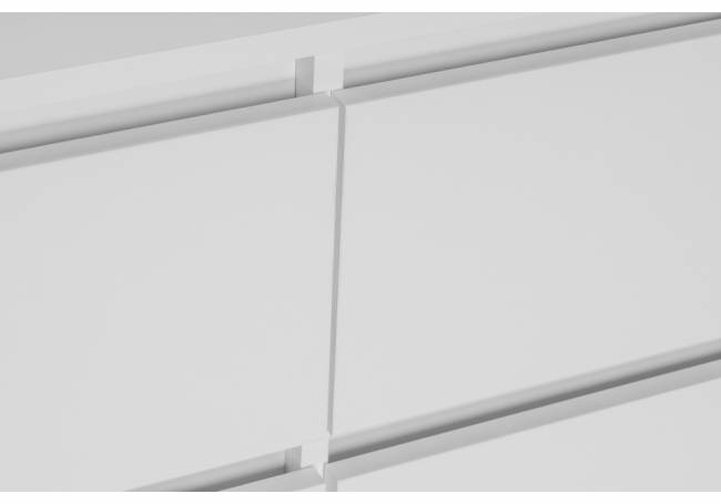 Комод Мадера Комби 2 лдсп белый